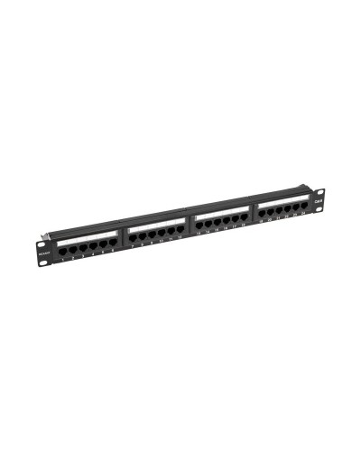Панель коммутационная с кабельным органайзером 19, 1U, 24 порта, RJ-45, CAT 6, UTP REXANT PRO (02-0231). Патч-панель 19. Rexant в Новосибирске