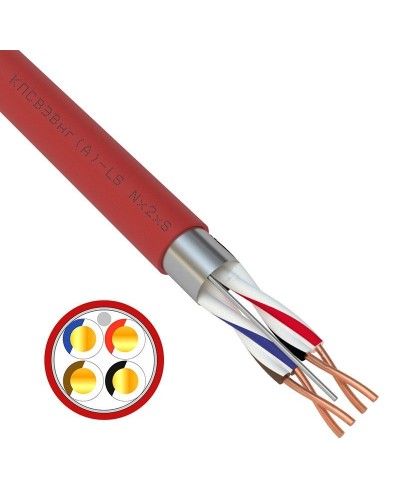 КПСВЭВнг(А)-LS 2х2х1,5 (01-4868-1)(REXANT). Кабель для систем пожарной и охранной сигнализации. Rexant в Новосибирске