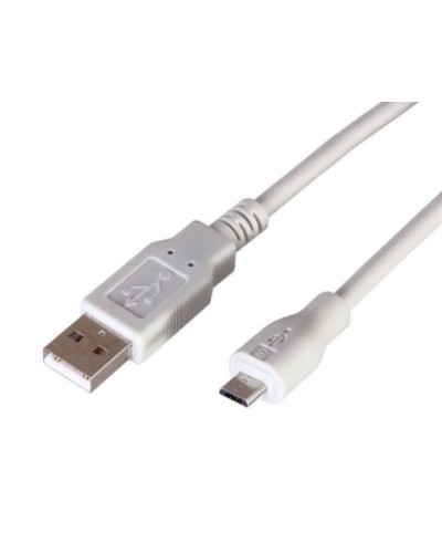 Кабель USB-A – micro USB, 1А, 1,8м, ПВХ, белый REXANT (18-1164): Кабель для программирования в Новосибирске