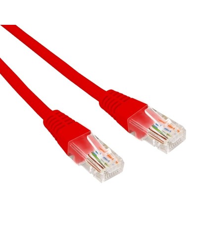 Патч-корд U/UTP CAT 6, RJ45-RJ45, 26AWG, LSZH, красный, 0.5м REXANT (02-0293-05). Патч-корд UTP. Rexant в Новосибирске