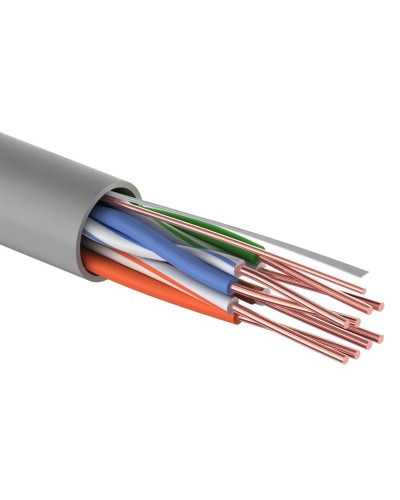 U/UTP, CAT 5e, ZH нг(А)-HF, 4PR, 24AWG, INDOOR, SOLID LIGHT 305 м (01-0059). Кабель «витая пара» (LAN) для структурированных систем связи. Rexant в Новосибирске