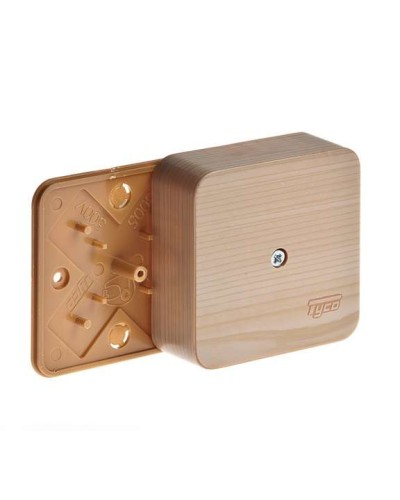 Коробка TYCO ОП 79х79х32мм IP40 сосна (65004-27М). Коробка распределительная. RuVinil в Новосибирске