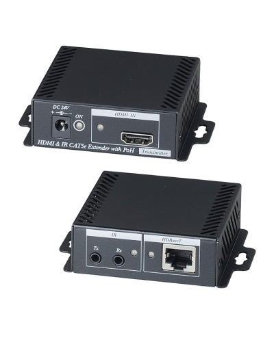 HE02EIP. Удлинитель HDMI, ИК-сигнала, питания. SC&T в Новосибирске