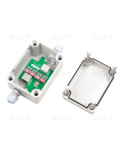 SP006PHO. Устройство грозозащиты цепей Ethernet. SC&T в Новосибирске