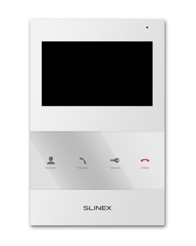 SQ-04 (белый). Монитор домофона цветной. SLINEX в Новосибирске
