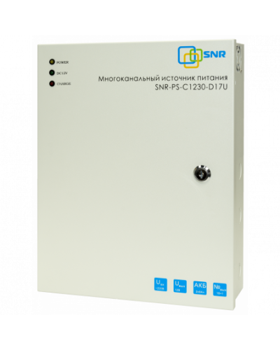 SNR-PS-C1230-D17U: Многоканальный источник питания 16x1.56А+ 1x5А, 12В DC, 30A в Новосибирске