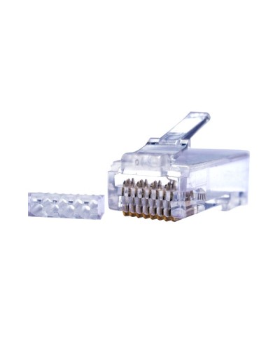 Коннекторы 8P8C UTP Cat.6 3U (RJ-45) (100шт) (10-0206). Разъем RJ-45. SUPRLAN в Новосибирске