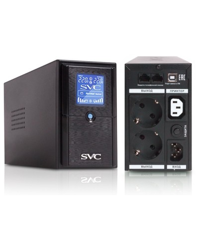 SVC V-650-L-LCD. Источник бесперебойного питания. SVC в Новосибирске