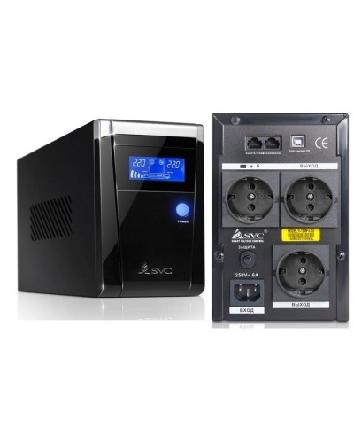 SVC V-1500-F-LCD. Источник бесперебойного питания. SVC в Новосибирске