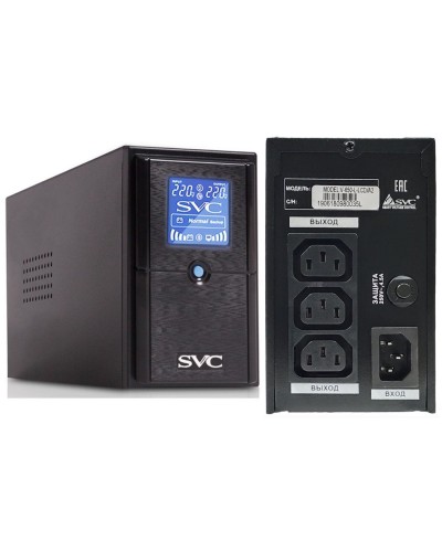 SVC V-650-L-LCD/A2. Источник бесперебойного питания. SVC в Новосибирске