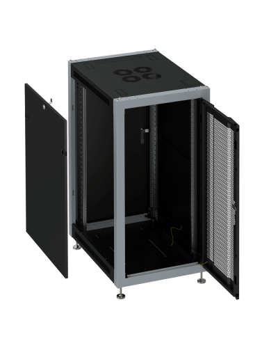 SL 6015.932 (8265s). Шкаф телекоммуникационный 19 напольный 15U. SYSMATRIX в Новосибирске