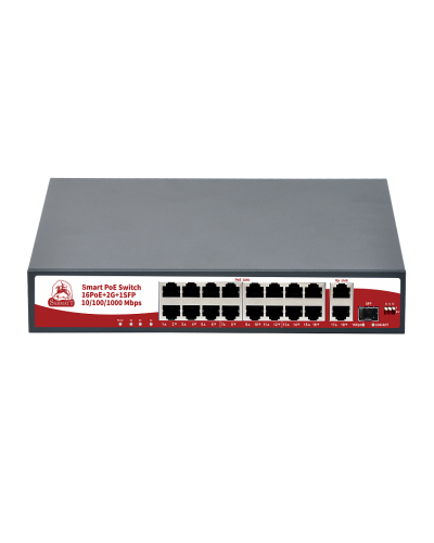 SR-PS1621GBL. Коммутатор с питанием по PoE. SarmatT в Новосибирске