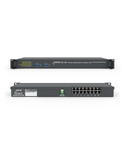 SNA-1600. Коммутатор на 16 портов. Sonar в Новосибирске
