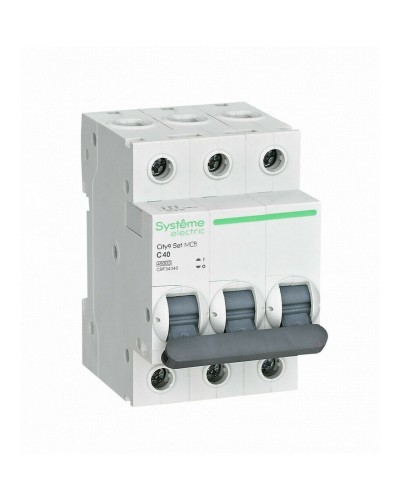 City9 Set 3P 40А 4.5kA С (C9F34340). Автоматический выключатель. Systeme Electric в Новосибирске