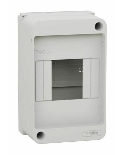 City9 Box XS 4 модуля без дверцы, белый (EZ9EAA104). Щиток модульный. Systeme Electric в Новосибирске