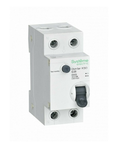 City9 Set 1P+N С 25А 4.5kA 30мА A 230В (C9D55625). Автоматический выключатель дифференциального тока. Systeme Electric в Новосибирске