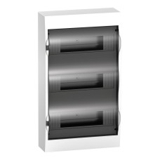 City9 Box 36 модулей навесной с прозрачной дверцей (EZ9E312S2SRU). Щиток модульный. Systeme Electric