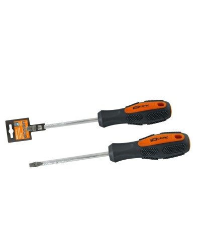 Отвертка шлицевая двухкомпонентная CR-V, тип SL5.0x75 "Алмаз" TDM (SQ1006-1005): Отвертка шлицевая двухкомпонентная в Новосибирске