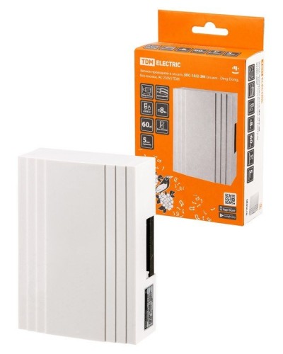 ЗПС-10/2-ЭМ, эл.мех - Ding-Dong, без кнопки, AC 230V (SQ1901-0046). Звонок проводной. TDM ЕLECTRIC в Новосибирске