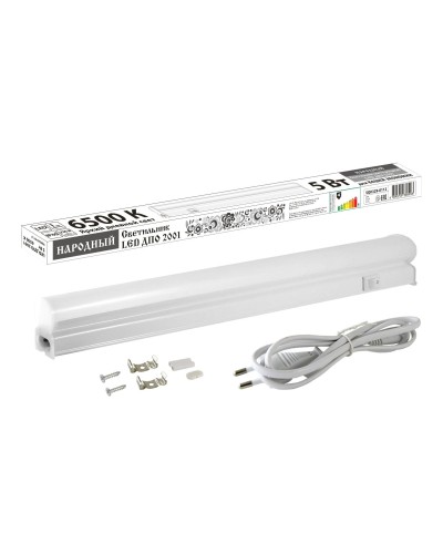 ДПО 2001 5 Вт, 6500К, IP40 (SQ0329-0112). Светильник LED. TDM ЕLECTRIC в Новосибирске