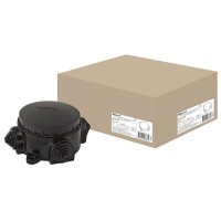 КЭМ 1-10-3М ОП D72мм IP44, 3-х рожковая (карболит) TDM (SQ1401-1001). Коробка электромонтажная. TDM ЕLECTRIC