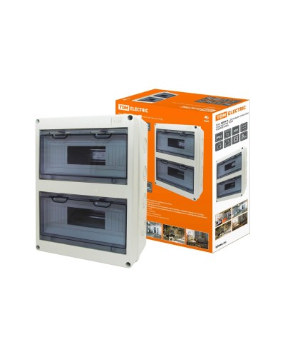 ЩРН-П-24 модулей навесной пластик IP65 (SQ0908-0006). Бокс. TDM ЕLECTRIC в Новосибирске