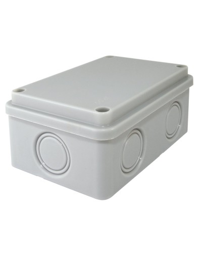 Коробка ОП 120х80х50мм, крышка, IP55, 6 вх., без гермовводов (SQ1401-0825). Распаячная коробка. TDM ЕLECTRIC в Новосибирске