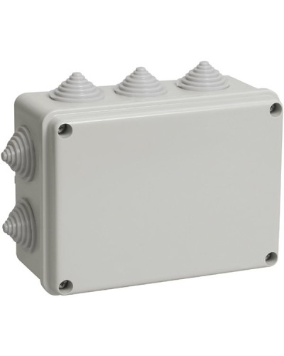 Коробка ОП 150х110х70мм, крышка, IP44, 10 гермовводов (SQ1401-1241). Распаячная коробка. TDM ЕLECTRIC в Новосибирске