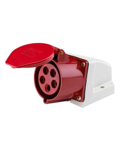 Розетка 115 стационарная 3Р+РЕ+N 16А 380В IP44 (SQ0602-0003). Розетка. TDM ЕLECTRIC в Новосибирске