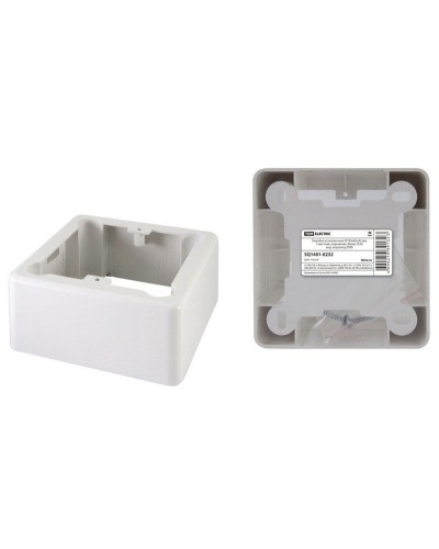 Коробка установочная ОП 85х85х42мм, 1-местная, подъемная, белая, IP20 TDM (SQ1401-0232). Коробка установочная ОП. TDM ЕLECTRIC в Новосибирске