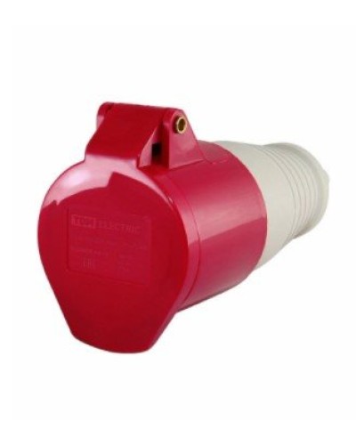 Розетка 215 переносная 3Р+РЕ+N 16А 380В IP44 (SQ0603-0012). Розетка. TDM ЕLECTRIC в Новосибирске
