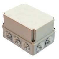 Коробка ОП 190х140х120мм, крышка, IP44, 10 гермовводов (SQ1401-1245). Распаячная коробка. TDM ЕLECTRIC