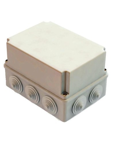 Коробка ОП 190х140х120мм, крышка, IP44, 10 гермовводов (SQ1401-1245). Распаячная коробка. TDM ЕLECTRIC в Новосибирске