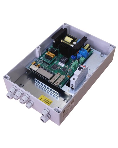 Tfortis PSW-2G6F+. Коммутатор для подключения 6 камер. TFortis в Новосибирске