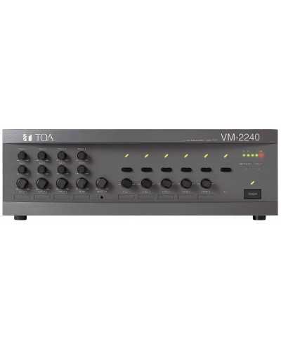 VM-2240 ER (TOA). Усилитель трансляционный зональный, 240 Вт. TOA в Новосибирске