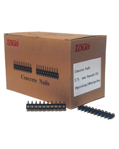 Гвоздь 2.7x25 smooth EG (1000 шт./уп.) (2725smoothEG). Гвозди универсальные. Toua в Новосибирске