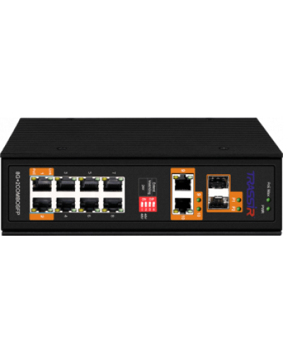 TR-NS15122S-300-8POE. Коммутатор с PoE. Trassir в Новосибирске