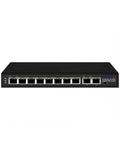 TR-NS1410-120-8POE. Коммутатор с PoE. Trassir в Новосибирске