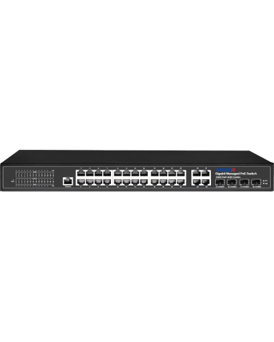 TR-NS24284C-400-24PoE. Коммутатор с PoE. Trassir в Новосибирске