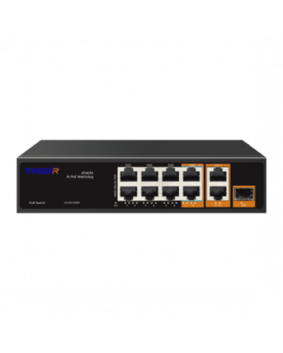 TR-NS13111S-120-8PoE. Коммутатор с PoE. Trassir в Новосибирске