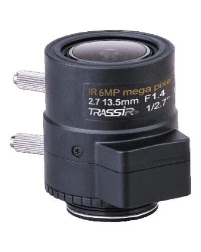 TR-L6M2.7D2.7-13.5IR. Объектив мегапиксельный с автоматической диафрагмой (АРД). Trassir в Новосибирске