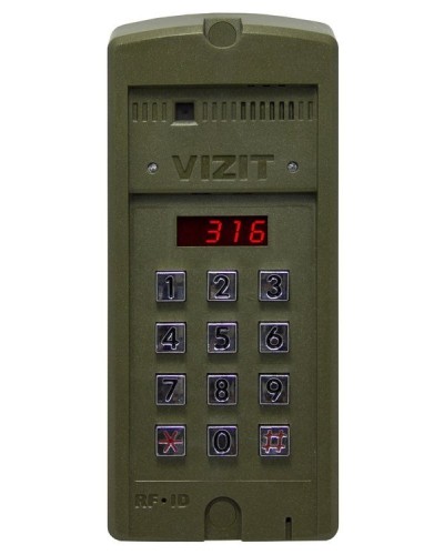 БВД-316R. Вызывная панель аудиодомофона. VIZIT в Новосибирске