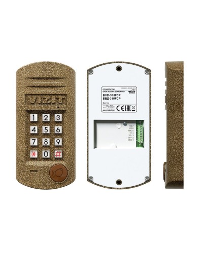 БВД-315FCP. Блок вызова домофона. VIZIT в Новосибирске