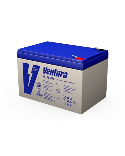 Ventura HR 1251W. Аккумулятор герметичный свинцово-кислотный. Ventura в Новосибирске