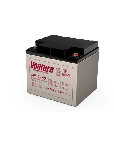 Ventura GPL 12-40. Аккумулятор герметичный свинцово-кислотный. Ventura в Новосибирске