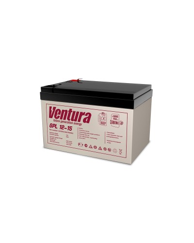 Ventura GPL 12-15. Аккумулятор герметичный свинцово-кислотный. Ventura в Новосибирске