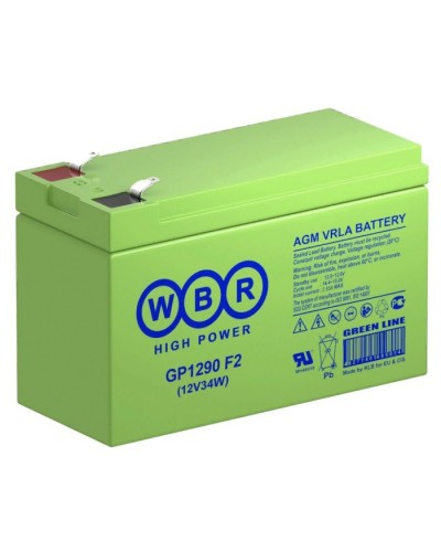 WBR GP1290 F2. Аккумулятор герметичный свинцово-кислотный. WBR в Новосибирске