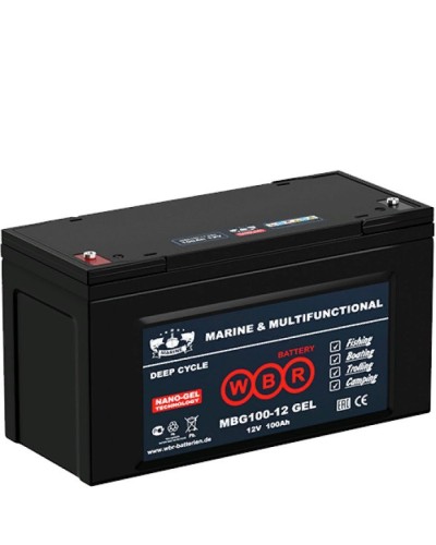 WBR MBG100-12. Аккумулятор герметичный свинцово-кислотный. WBR в Новосибирске