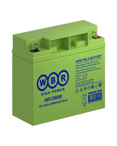 WBR HR1280W. Аккумулятор герметичный свинцово-кислотный. WBR в Новосибирске
