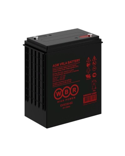 WBR EVX330-6G. Аккумулятор герметичный свинцово-кислотный. WBR в Новосибирске